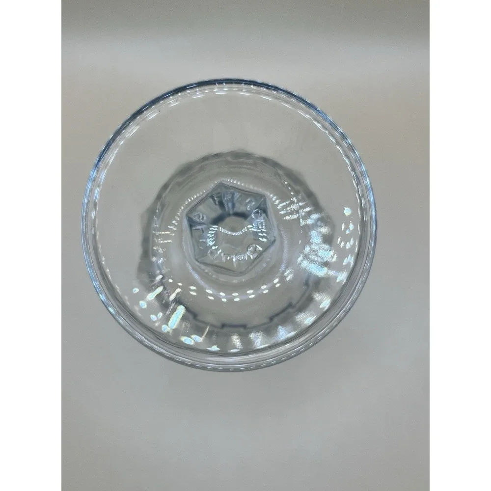 Set of 4 Arcoroc Artic Clear Glass Pedestal Wine Glasses‎ Dessert Cups 5.75